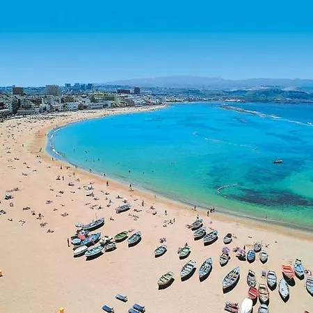 Beachfront With Open Terrace In Canteras Daire Las Palmas de Gran Canaria
