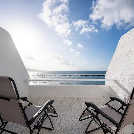 Beachfront With Open Terrace In Canteras * لاس بالماس دي غران كاناريا